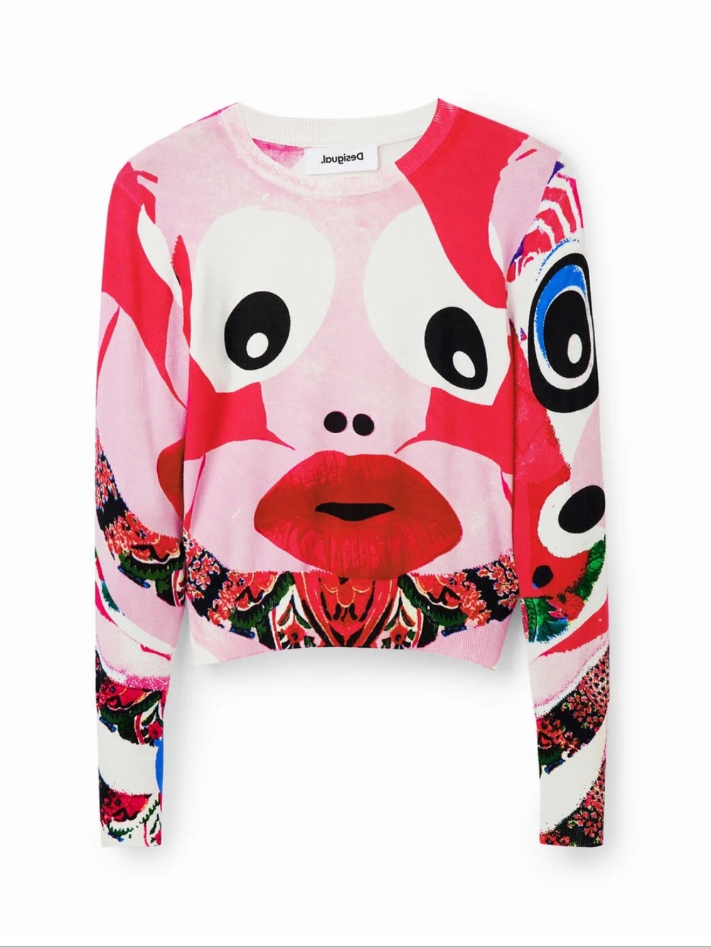 Desigual M. CHRISTIAN LACROIX FACE PULLOVER Sweater